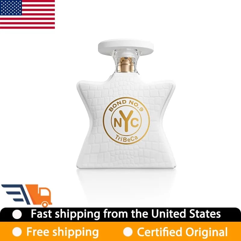 Bond No. 9 New York Tribeca Unisex Eau de Parfum Spray 100ML Profumo Originale Duraturo Orientale Gourmet Colonia ai Feromoni Trucco