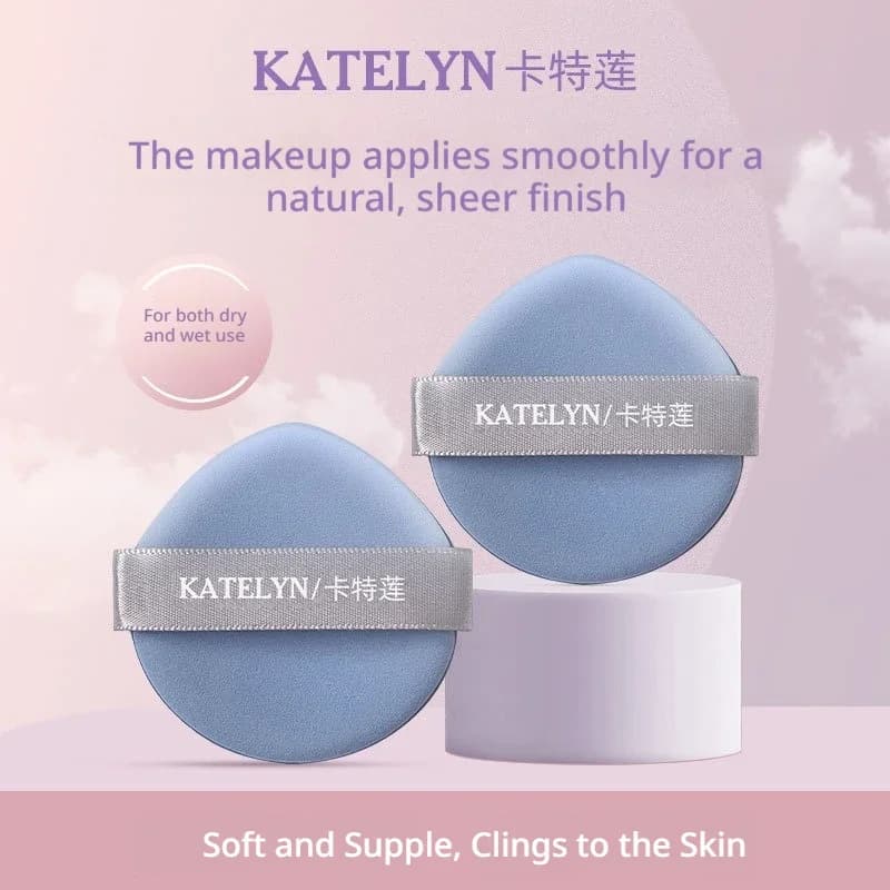 10-12pcs Cosmetic Powder Puff Tools Dry and Wet Use Blender Set Women Face Makeup Sponge Soft Beauty Double Side Make Up