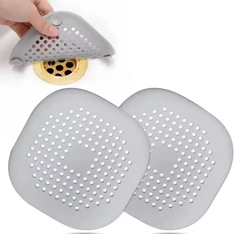 Foam with suction cup, floor draining mat, kitchen, bathroom, hair filter anti-insaturation