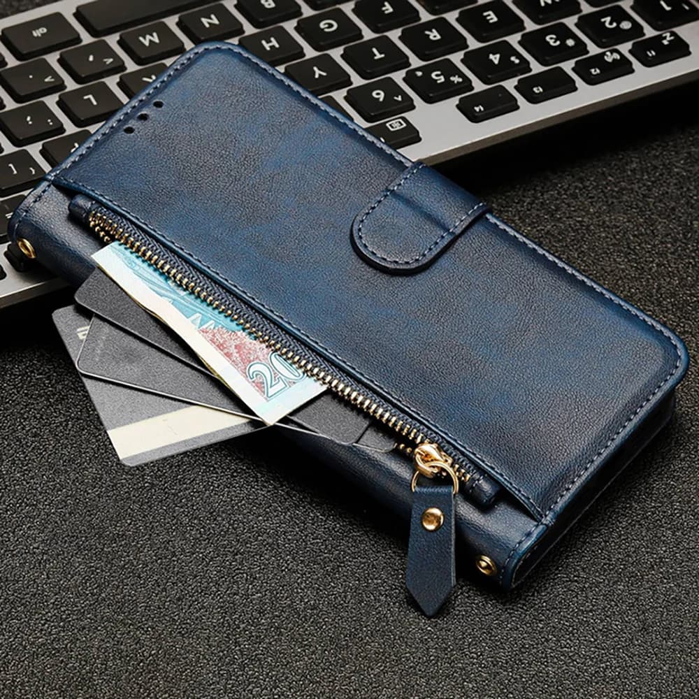 Zipper Wallet Case For OnePlus Nord CE 5 5G 2025 Crossbody Leather Flip Cover One Plus Nord 4 3 2 Lite N10 N20 N30 SE N300 Coque
