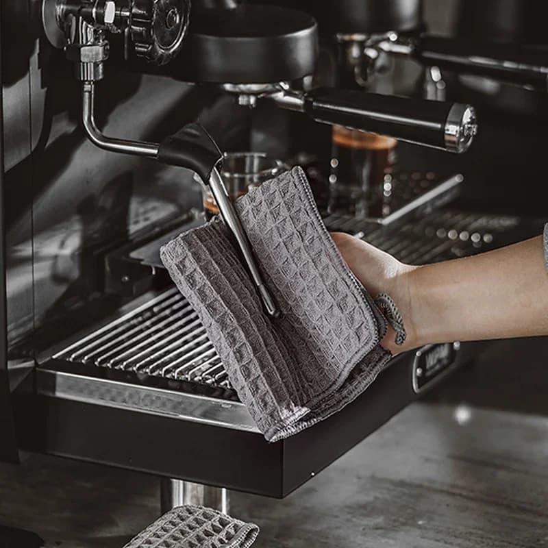 Super absorbent bar towel for bartender, coffee machine, special rag, no hair, square towel, coffee machine cleaning cloth