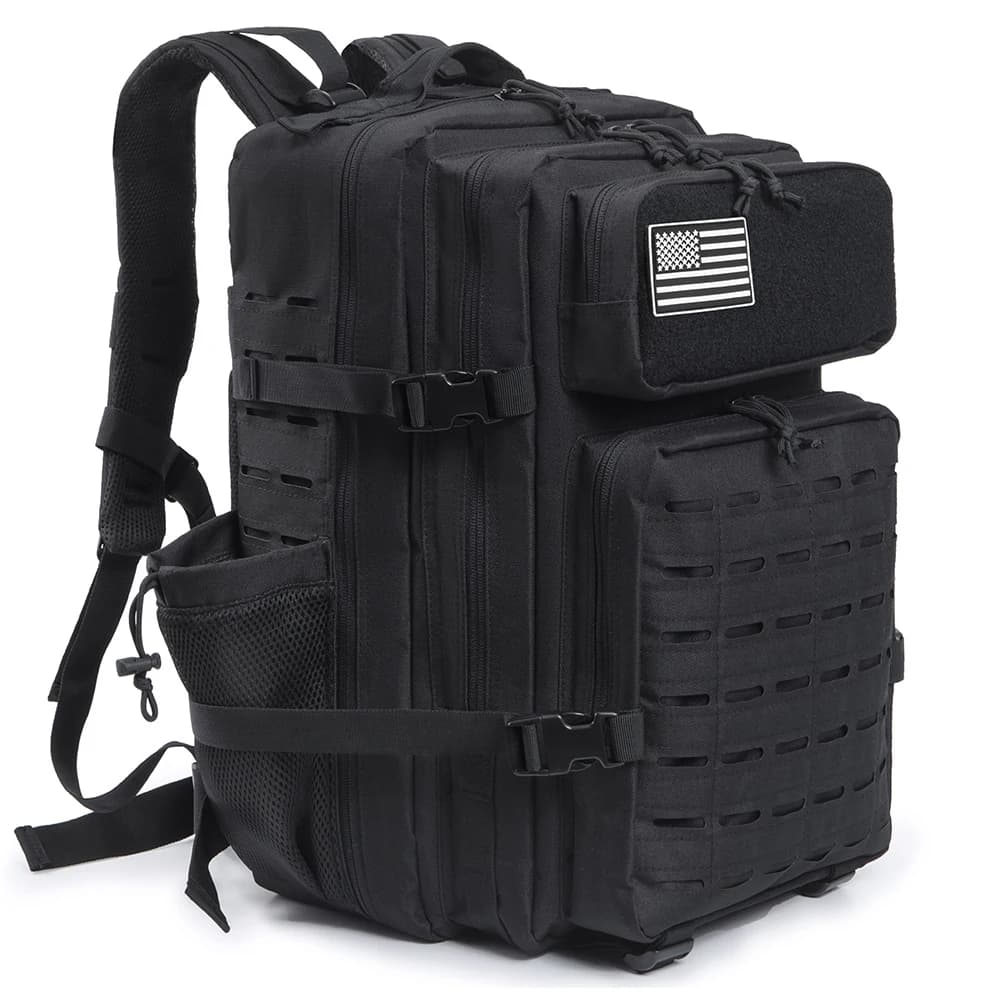 Zaino tattico da 25L/45L da esterno per uomo e donna Zaino da scuola escursionismo zaini da viaggio zaino da campeggio