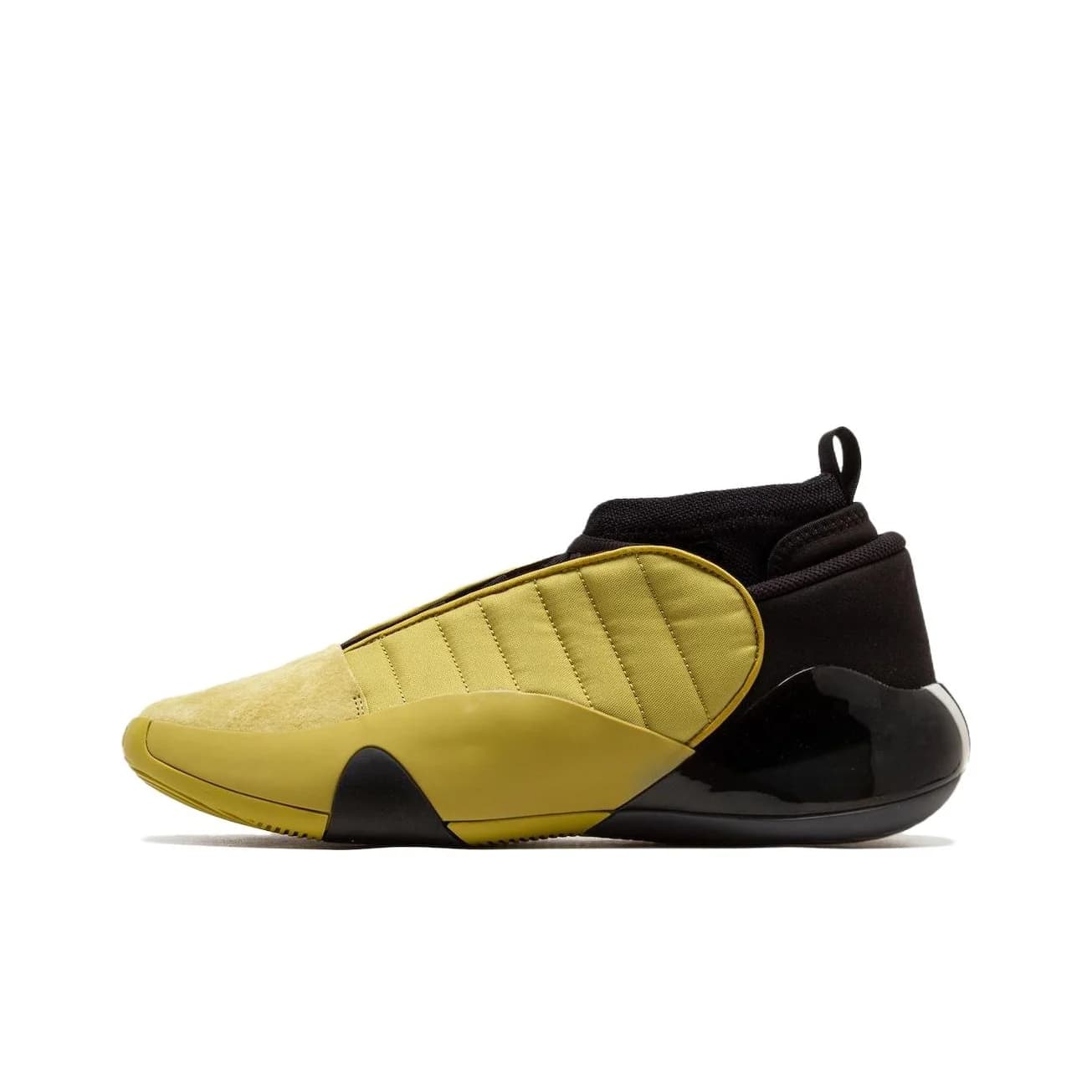 Adidas Harden Vol.7 Basketball Shoes Unisex Mid Top Yellow Black IF1138