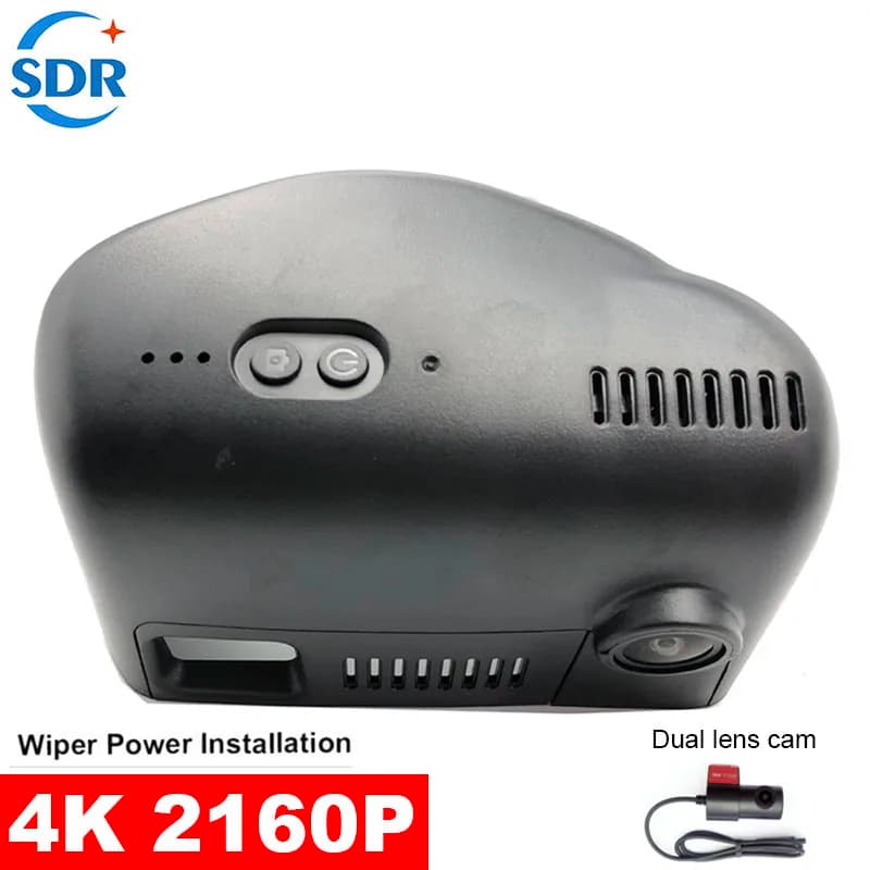 4K Telecamera anteriore e posteriore Wifi Car DVR Plug And Play Videoregistratore per Jeep Grand Cherokee WK2 2015 2016 2017 2018 App di controllo
