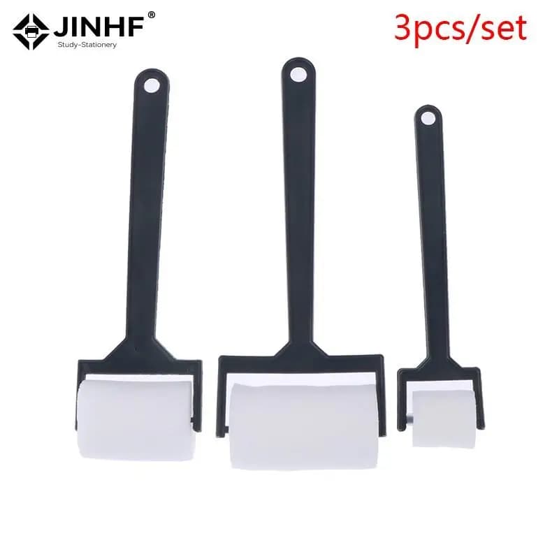 3 pcs/set foam sponge white brush painting brush kids craft tool design toys painting supplies