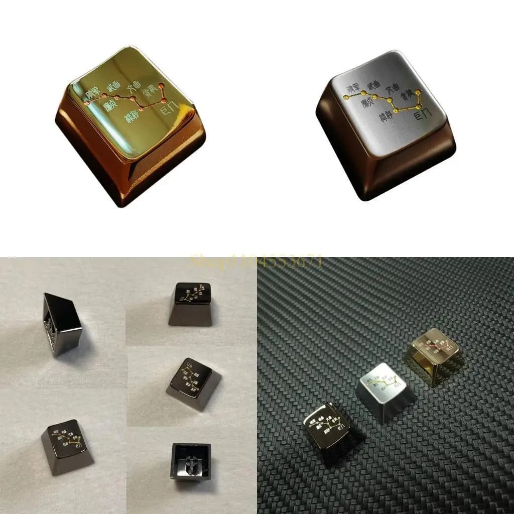 Best Seller ESC Keycap The Big Dipper Keycap Metal Keycaps 1PC per sostituzione tastiere meccaniche