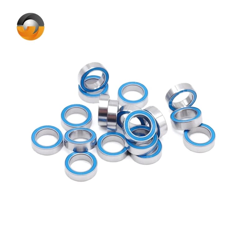 5PCS MR128-2RS 8x12x3.5mm Miniature Ball Bearings MR128 / L-1280 RS 2RS Blue Sealed