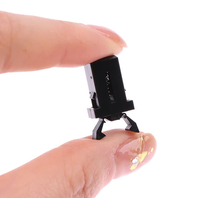 Chiusura con coperchio in plastica per pattumiera da 10 pezzi – Clip di ricambio autobloccante per contenitori con sensore tattile, bianco o nero