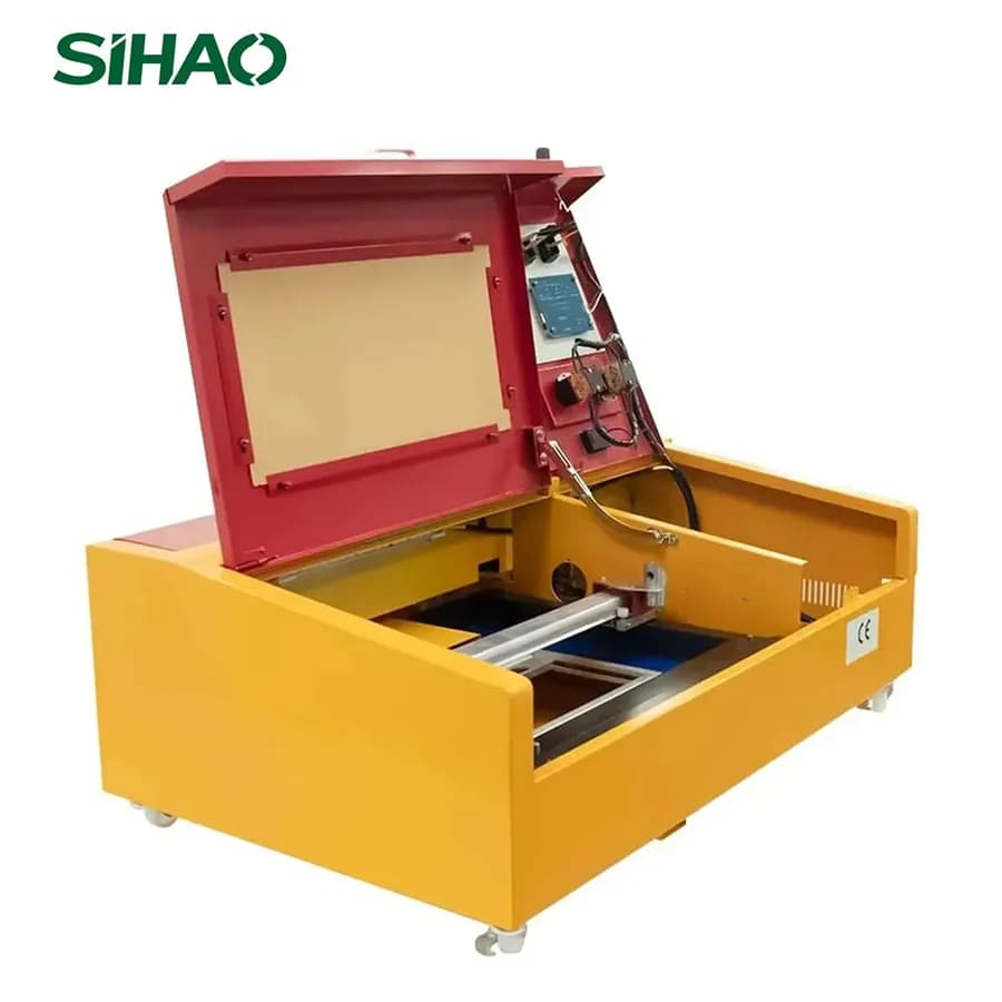 Macchina per Incisione Laser CO2 300*200mm, Stampante 50w con USB per Lavorazione del Legno, Utensili da Taglio per Legno e Pelle, Incisore Laser per Opere d'Arte