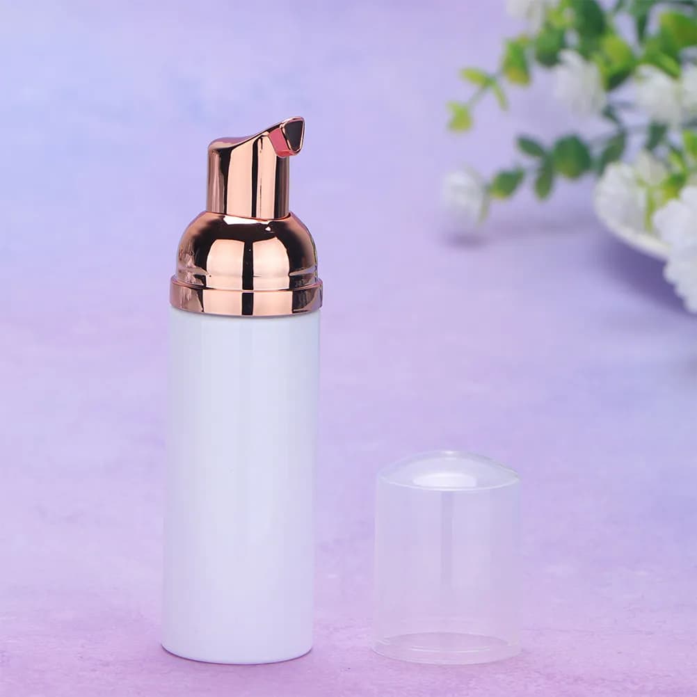 Dispenser portatile a prova di perdite da 6 pezzi da 50 ml per shampoo, lozione, sapone per le mani - Flacone con pompa per uso in viaggio
