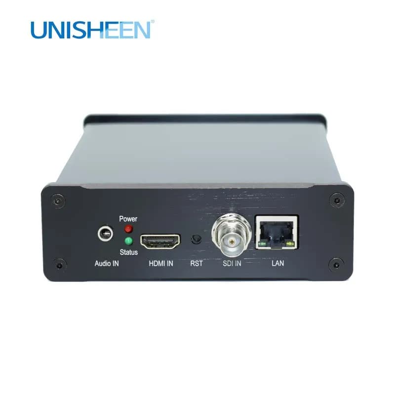 Encoder scheda scatola di acquisizione video HDMI SDI doppia video SRT RTMP UHD Encoder IP per streaming live IPTV Youtube Facebook