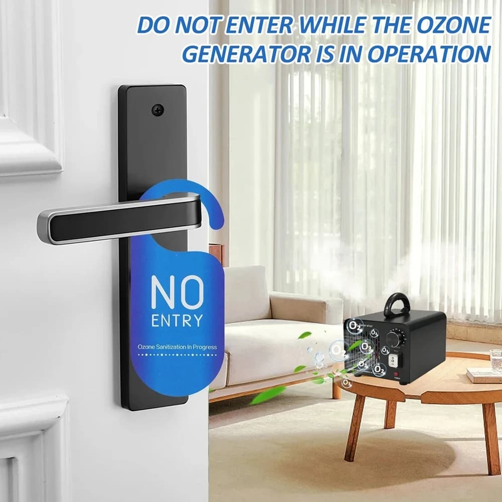 A66Z Ozone Machine 40, 000Mg/H 2-In-1 Air And Water Mode Ionizer Air Purifier Deodorizer For Home Generator