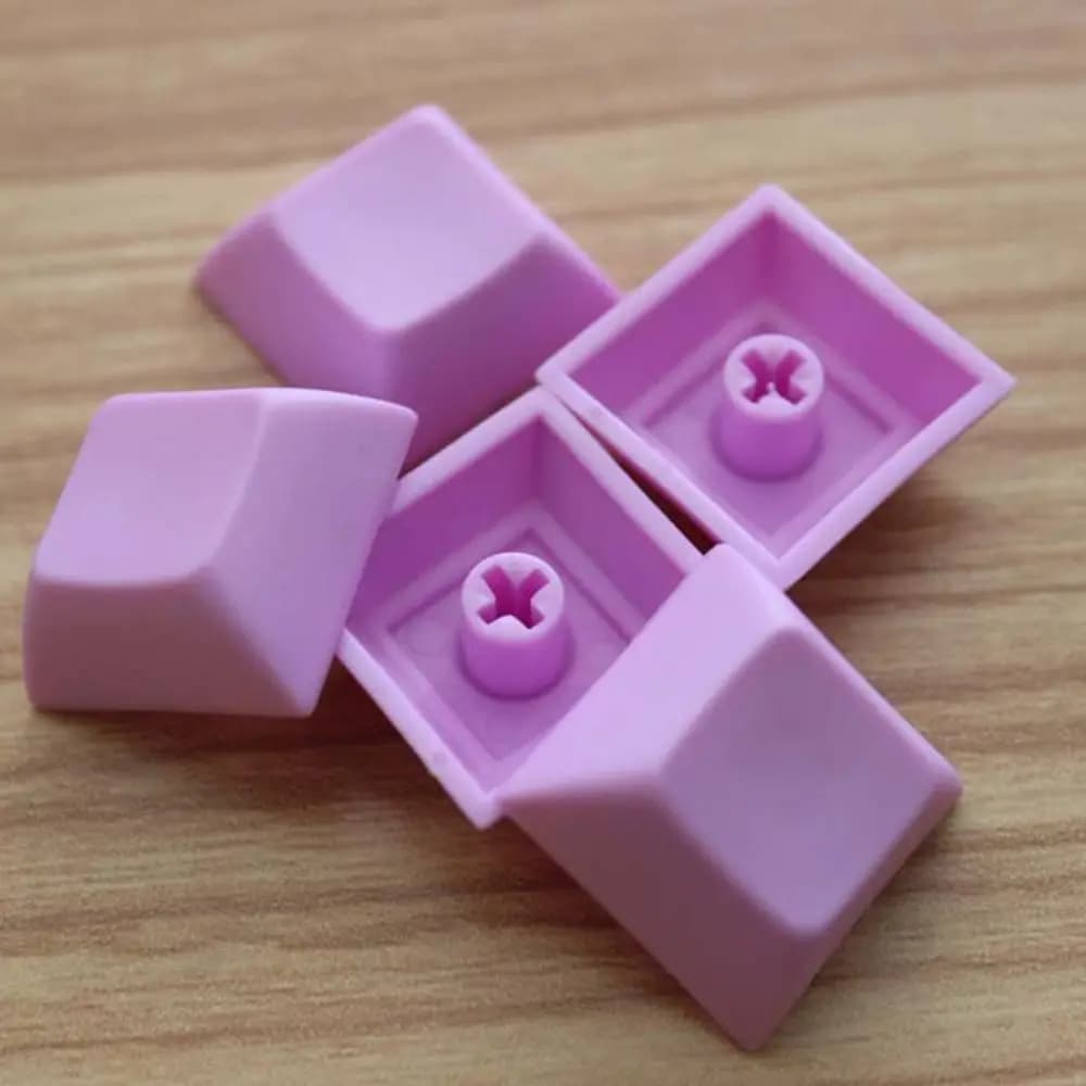 DIY DSA Keycap Multiple Color Not Engraving Keyboard Key Cap Durable for MX Switches Blank Personality Supplement Keycaps