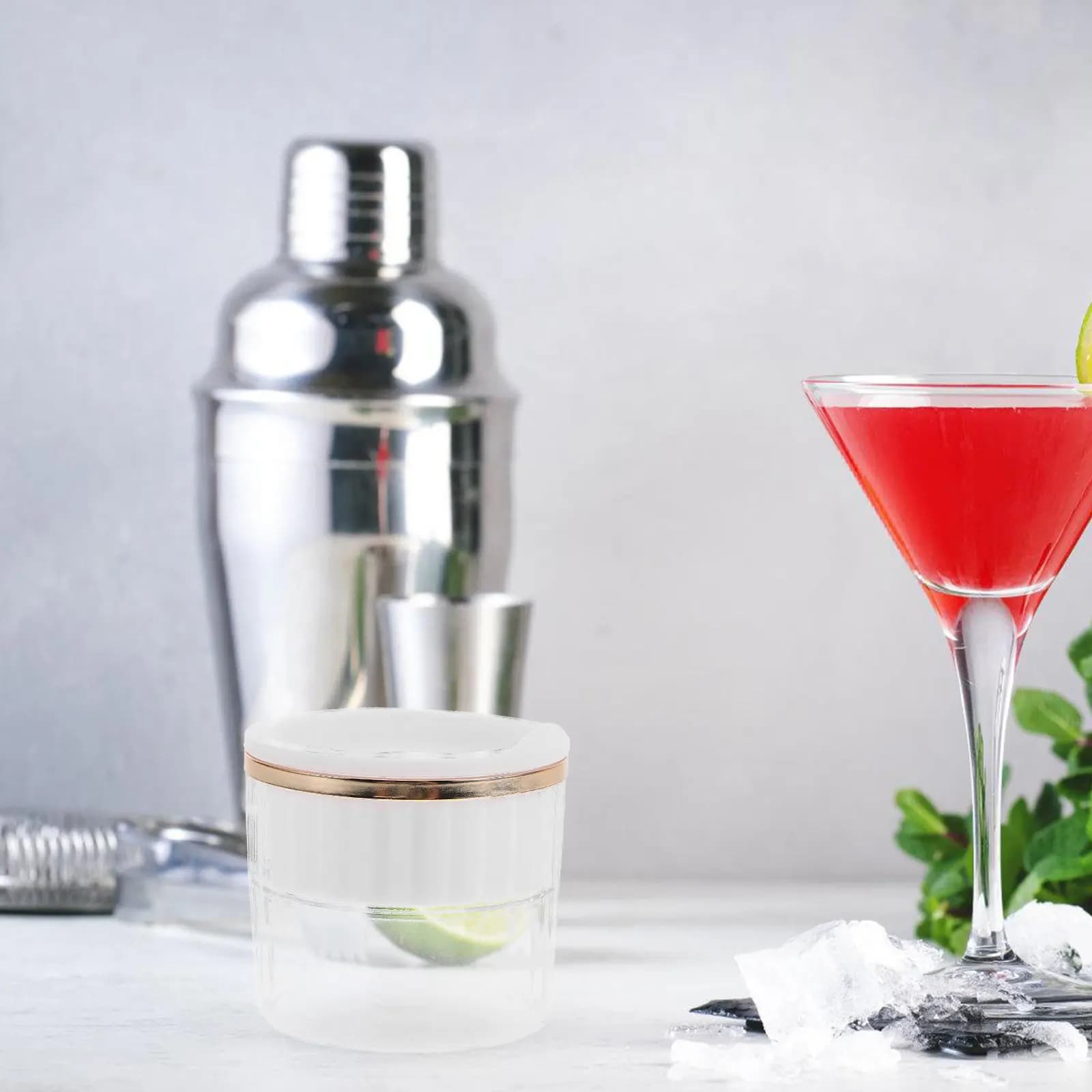 Stampi per Cubetti di Ghiaccio Grandi, Creatore di Palline di Ghiaccio in PS per Whisky, Strumento per Uso Domestico, Accessorio da Cucina Fai-da-Te