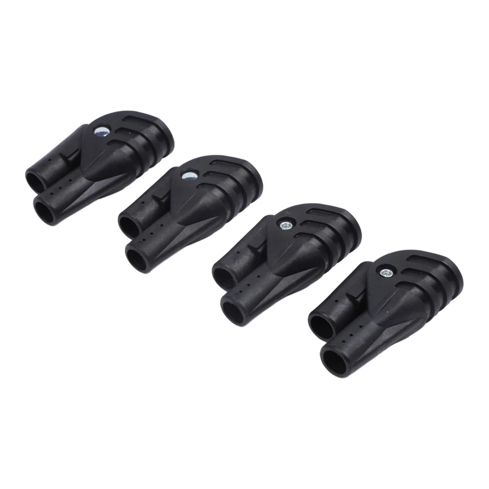 4PCS Automatic Tent Folding Joint Connectors-8.5/9.5/11mm ID For Tent Pole Support DIY-Friendly Joints For Camping Tent Assembly