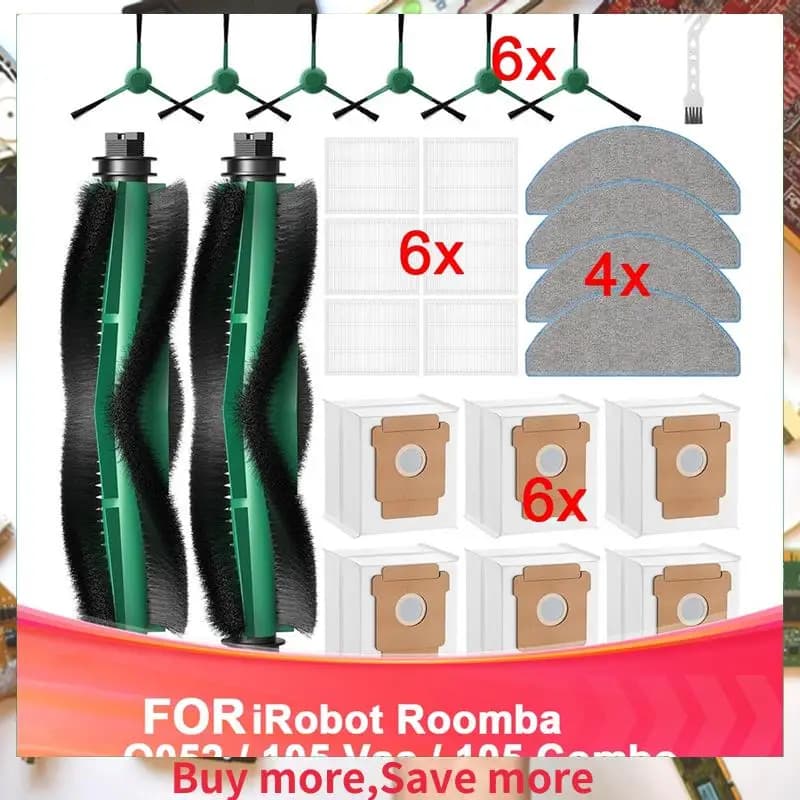 Parti di ricambio per Irobot Roomba Q052 / 105 Vac / 105 Combo Robot aspirapolvere Q0520 105 Accessori-[A002]