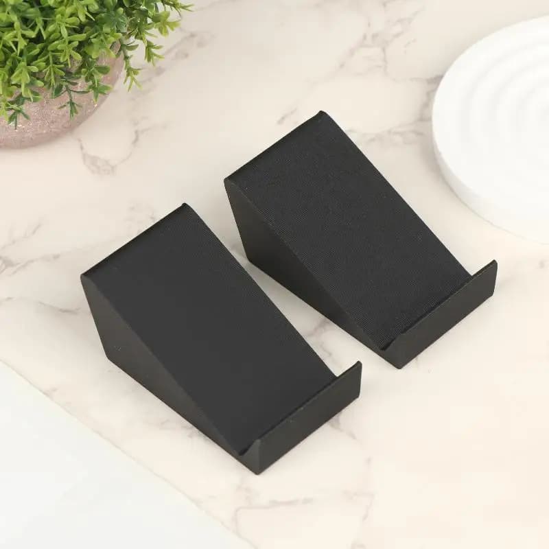 Supporto universale per soundbar da 2 pezzi per monitor desktop, altoparlanti TV, staffa per altoparlanti audio, piedini regolabili, supporto audio