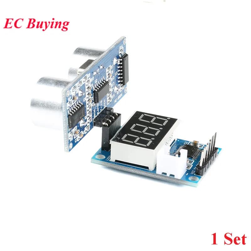 HC-SR04 Ultrasound Sensor Module Distance Measuring Transducer for Arduino Detector with Digital Display Control Board