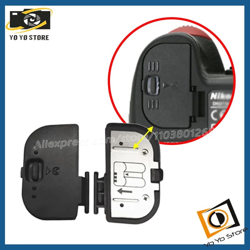 NUOVO Sportello del coperchio della batteria per parti di riparazione della fotocamera digitale DLR NIKON D200 D300 D700