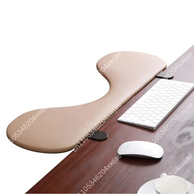 Set Ergonomico per Computer con Poggiapolsi, Tappetino per Mouse, Supporto per Tastiera e Estensore per Scrivania