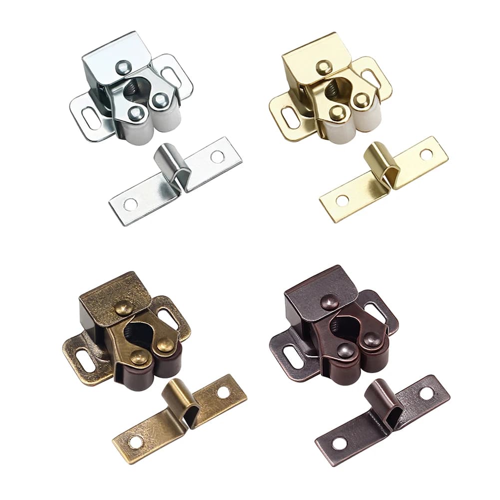 Chiusure Magnetiche per Armadi, Fermaporte Scorrevoli, Ammortizzatori Anti-Collisione e Anti-Corrosione, Accessori per Casa e Stanze