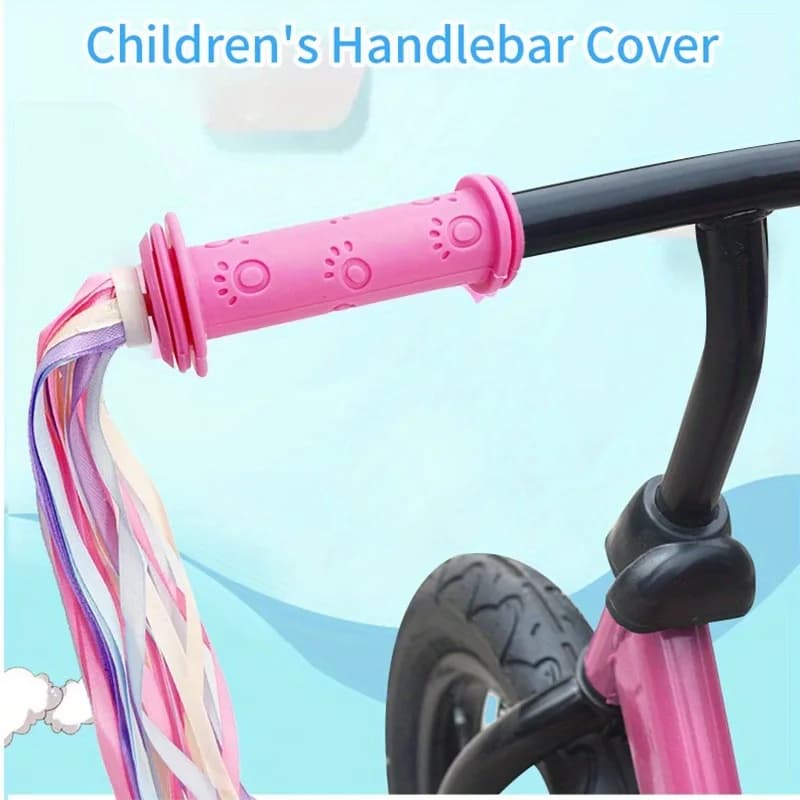 Hands for strollers Car knobs for balance for children Soft non-slip gloves for children's bicycle handle Bicycle accessories Outdoor sports