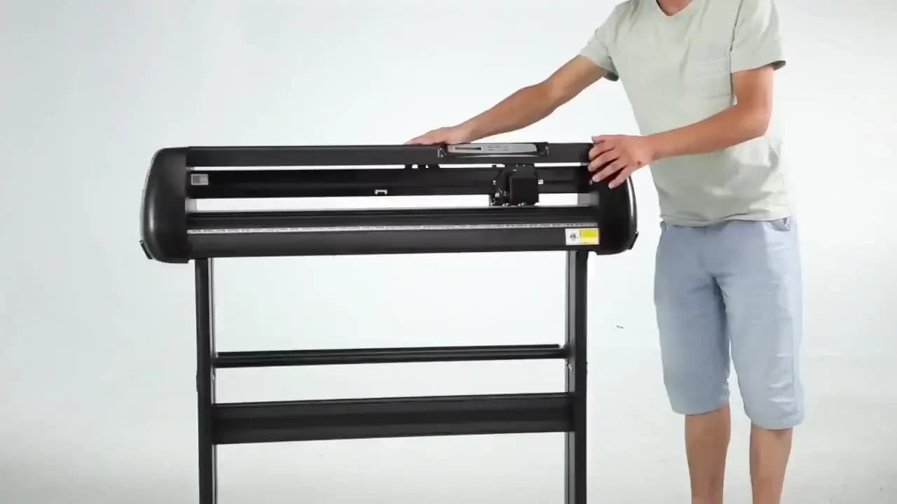 720 870 Plotter da taglio per insegne in vinile Seiki con Design Software Artcut/taglio 34"