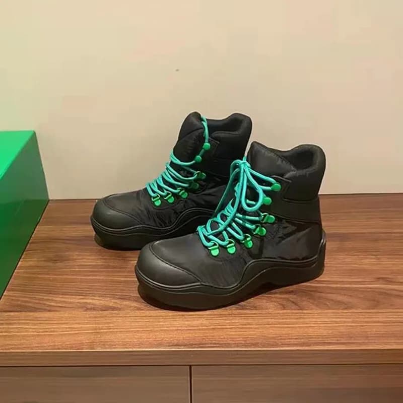 Coppia colorata escursionismo Sneakers Unisex inverno Snow Boot uomo donna scarpe da turismo antiscivolo sport all'aria aperta calzature da arrampicata