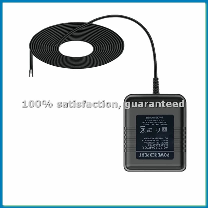 Adattatore per Campanello 18V AC 500mA, Cavo di Ricarica per Campanello Video Ring Pro/2, Spina USA - A56M