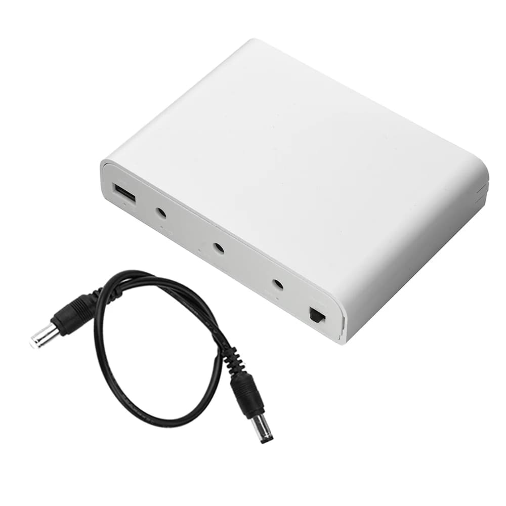 DC UPS 5V 9V12V Backup Battery Output Cat Router Uninterrupted Power Supply 6x18650 Lithium Battery FAI DA TE Power Bank Box