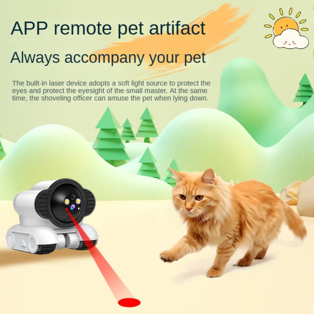 Telecamera PTZ mobile da 4 MP con doppio obiettivo | Wireless IP WIFI Smart Home Security Sorveglianza audio bidirezionale Monitor per neonati e animali domestici