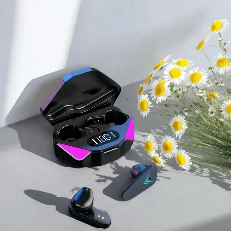 NEW X15 TWS Bluetooth Wireless Gamer Headphones 65ms Low-latency earphones Fone Auricular Gamer with Vivavoce Microphone