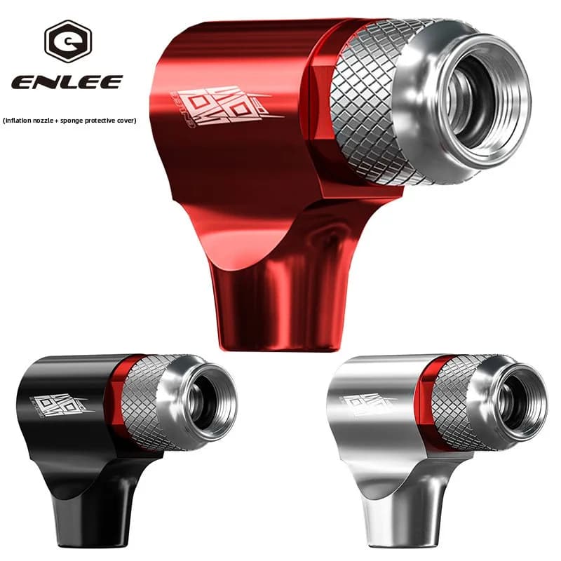 Mini pompa per bicicletta a CO2, ugello francese, ugello gonfiabile, attrezzatura portatile per mountain bike