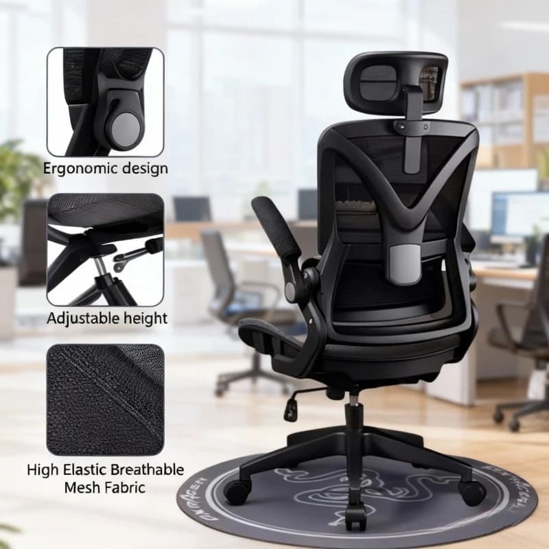Sedia da Gaming per Sala PC, Sedia da Viaggio, Negozio Ufficiale Magalu, Poltrona Comoda, Sedia Ergonomica da Scrivania, Poltrona per Ragazze Magazineluiza
