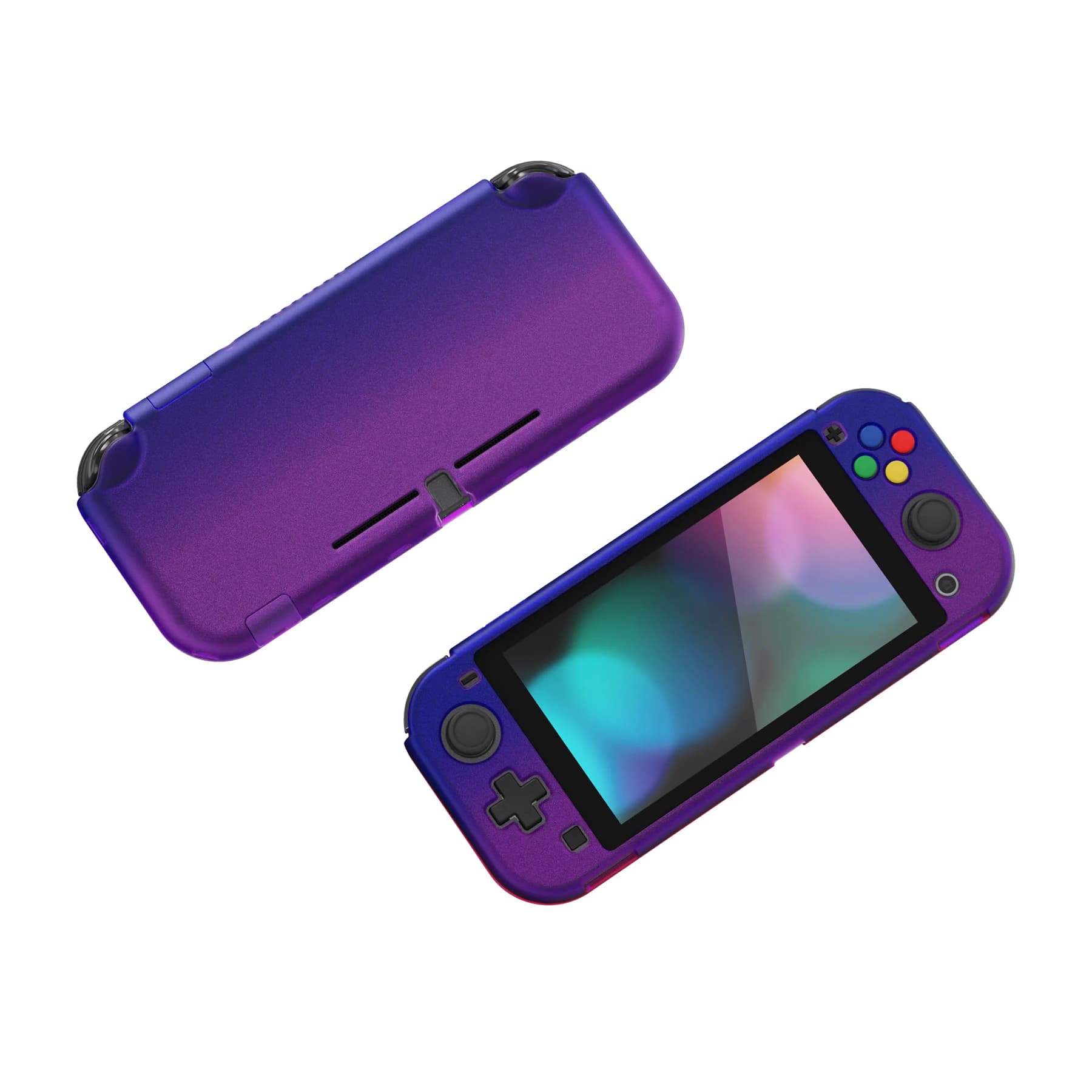 PlayVital Nintendo Switch Lite Cover Switch Lite Set di custodie rigide con protezione per lo schermo in vetro temperato e cappucci per i pollici
