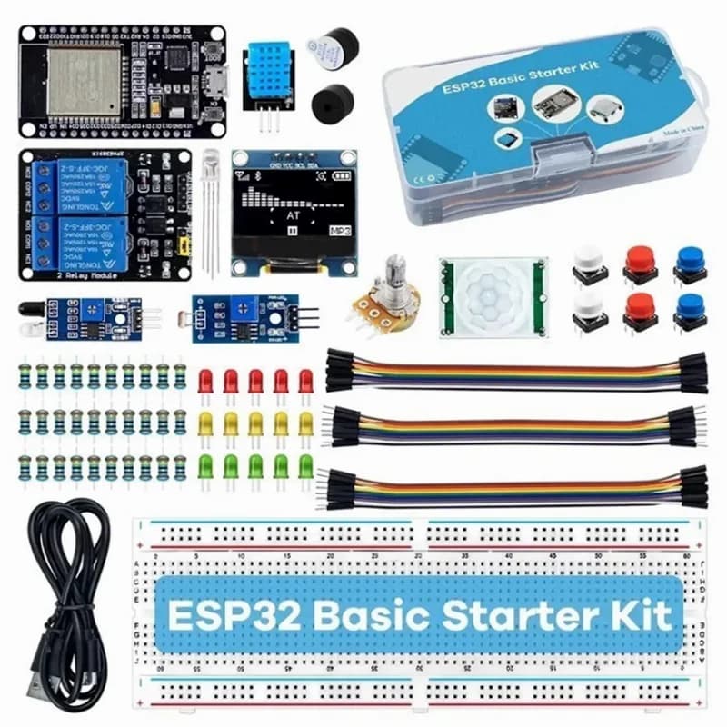 Starter Basic Kit for ESP32 ESP-32S WIFI I OT development card for Arduino project learning kit with tutorial