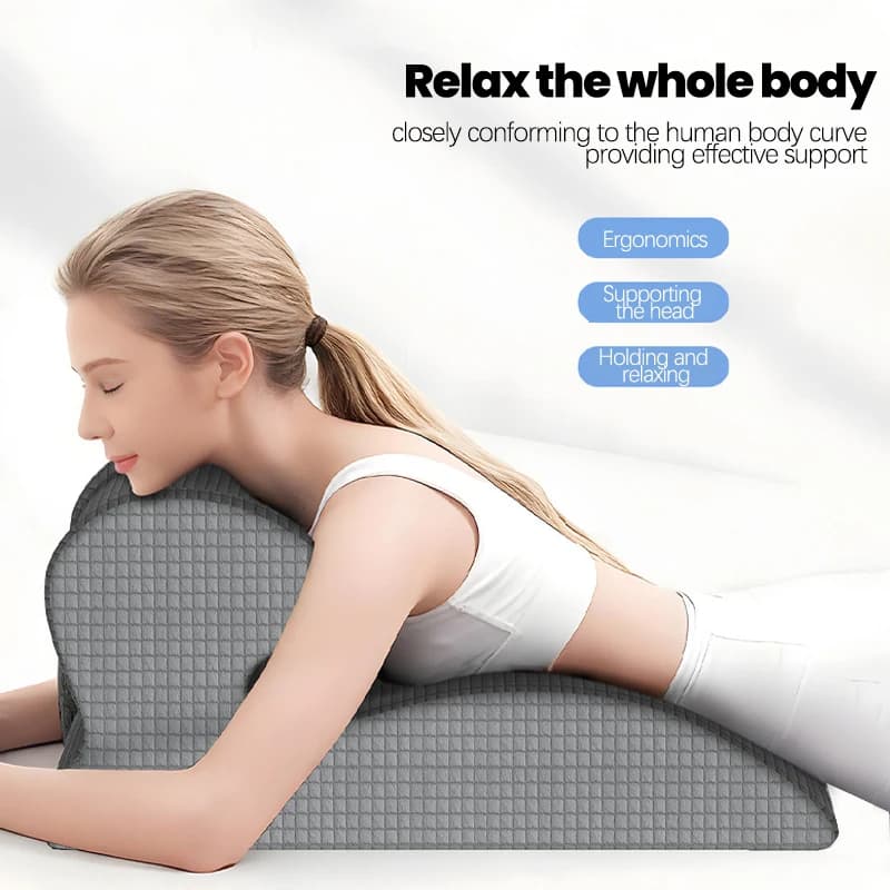 Cuscino Ausiliario per Letto di Coppia, Supporta la Postura in Qualsiasi Posizione, Cuscini per Trazione Cervicale, Supporto Lombare | per dormire/lavorare/leggere