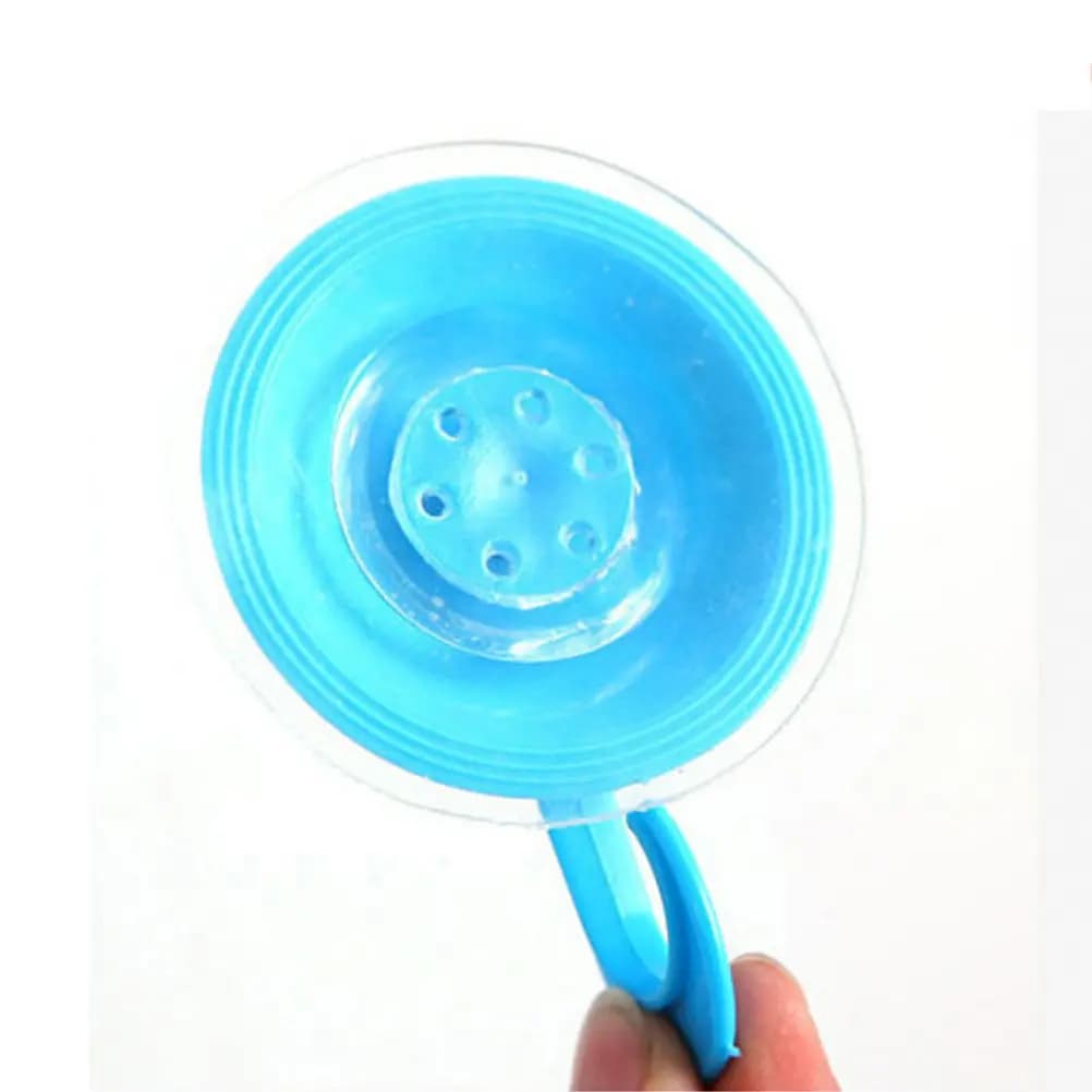 Set di 6 Ganci a Ventosa in Plastica Resistente, Multiuso e Rimovibili per Asciugamani e Borse in Bagno e Cucina