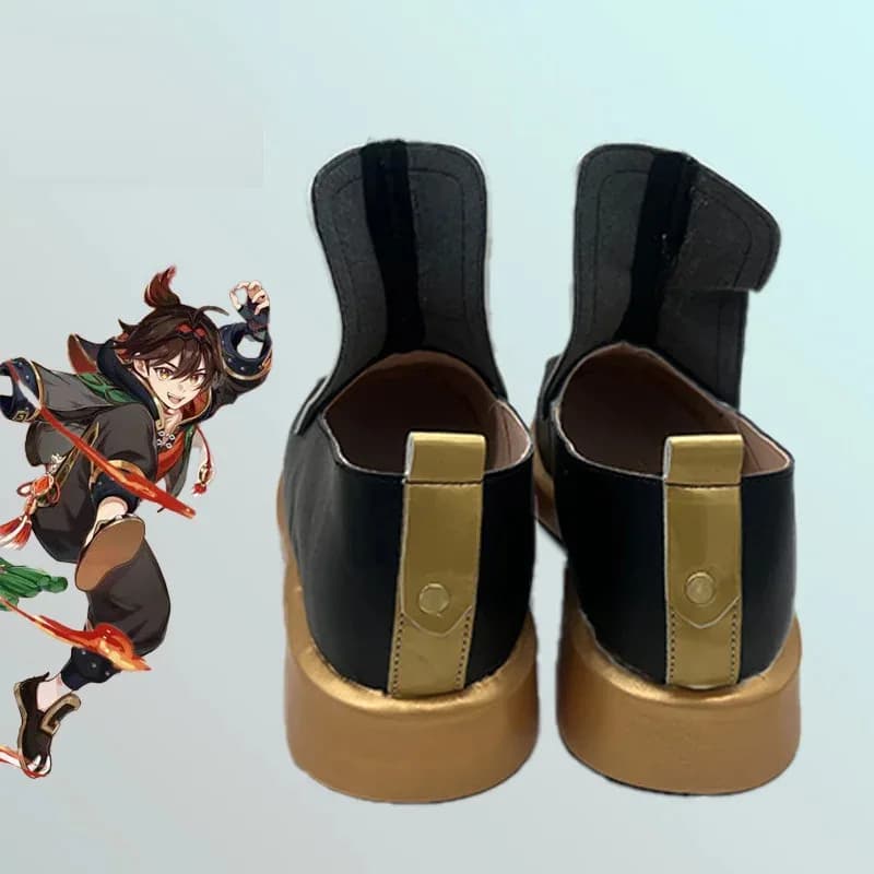 Genshin Impact GaMing Chaussures Cosplay Shoes Anime Chinese Style Halloween Party for Women Men Game Role Playing Costume Props