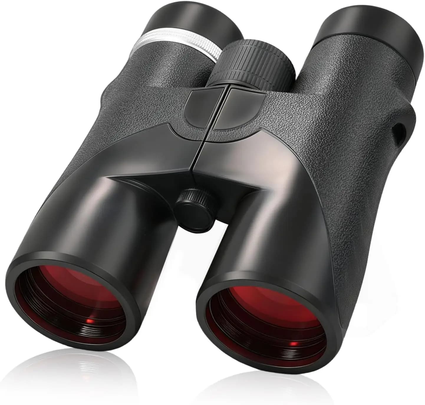 Binocolo HD 10x42 per Adulti, Ampia Visualezza, Lenti BAK4 FMC Compatte, Impermeabile IPX7 per Birdwatching, Caccia e Viaggi