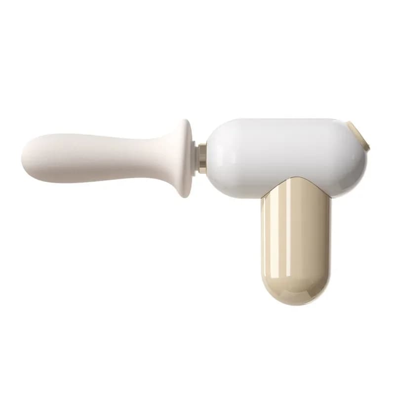 JIYU85 mini gun-shaped massage vibration device for adult women. Body-injecting self-pleasuring vibration rod for sexual use.