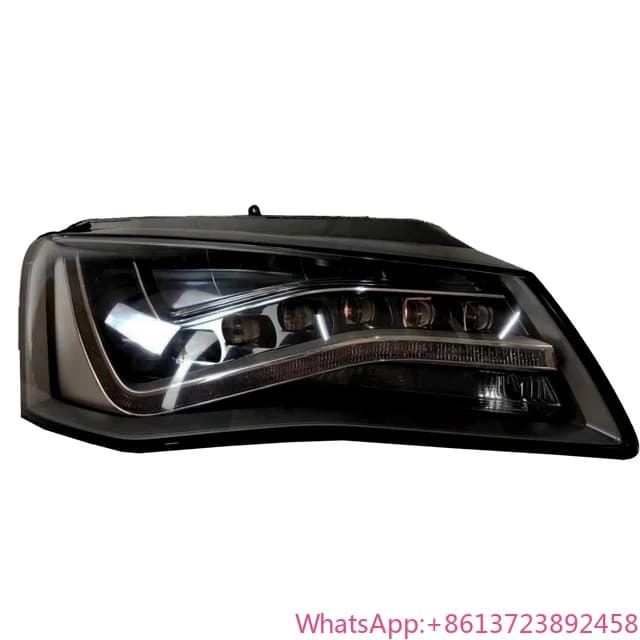 For High Quality LED Dragon Ball Headlights for Audi A8 2012-2016 6000k Color Temperature Automotive Lighting System