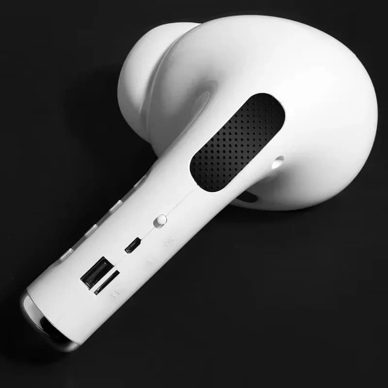 Creative Giant Earbud Bluetooth Speaker, Portable Wireless Audio Player, Desktop Decor, Gift Speaker for Home Dorm Party
