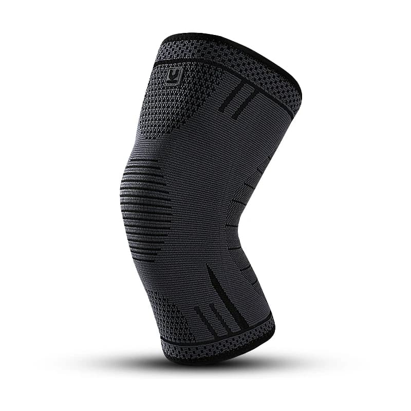 Ginocchiere con supporto a molla da 1 pezzo per fitness, basket, pallavolo, corsa e sport, adatte a scenari multipli
