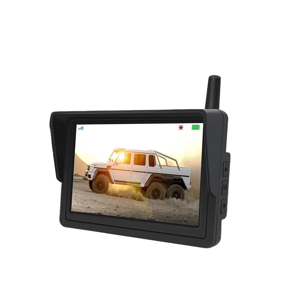 Monitor da cruscotto wireless digitale TFT LCD da 5 pollici per la guida sicura - Prodotto di successo