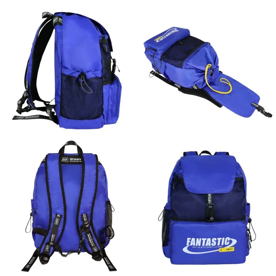 【Nuovo stile】Zaino pieghevole in nylon personalizzato dal produttore, zaino multifunzionale impermeabile da viaggio, per ciclismo e sport all'aria aperta