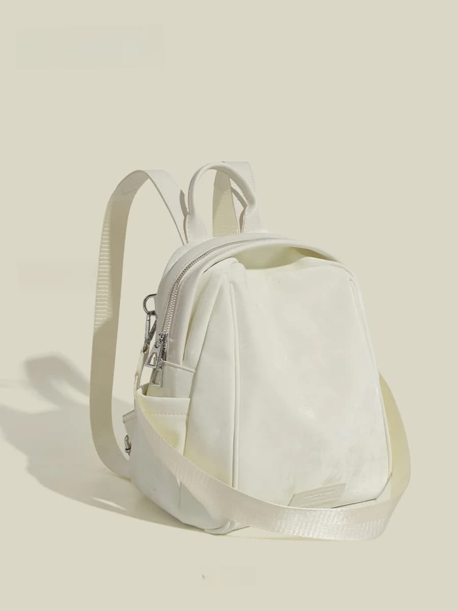 Women's Multi-Functional Large Capacity Practical Double Shoulder Bag Lightweight Commuter Casual Backpack Student Bookbag