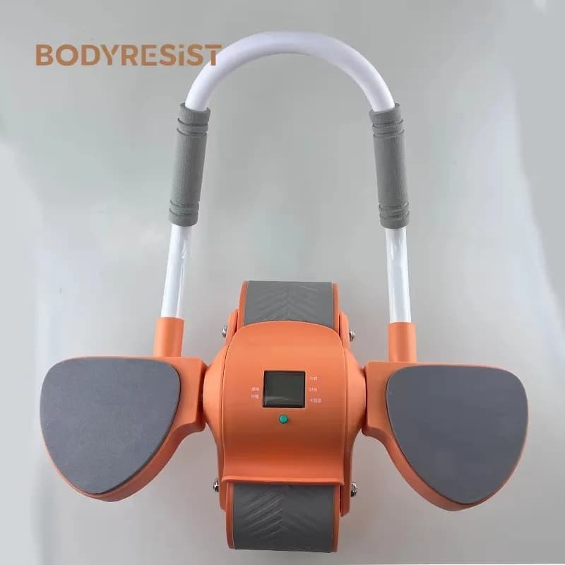 YTYIN Abdominal roller wheel with kneepad Abdominal exercise for central strength training Use in gym at home Abdominal roller