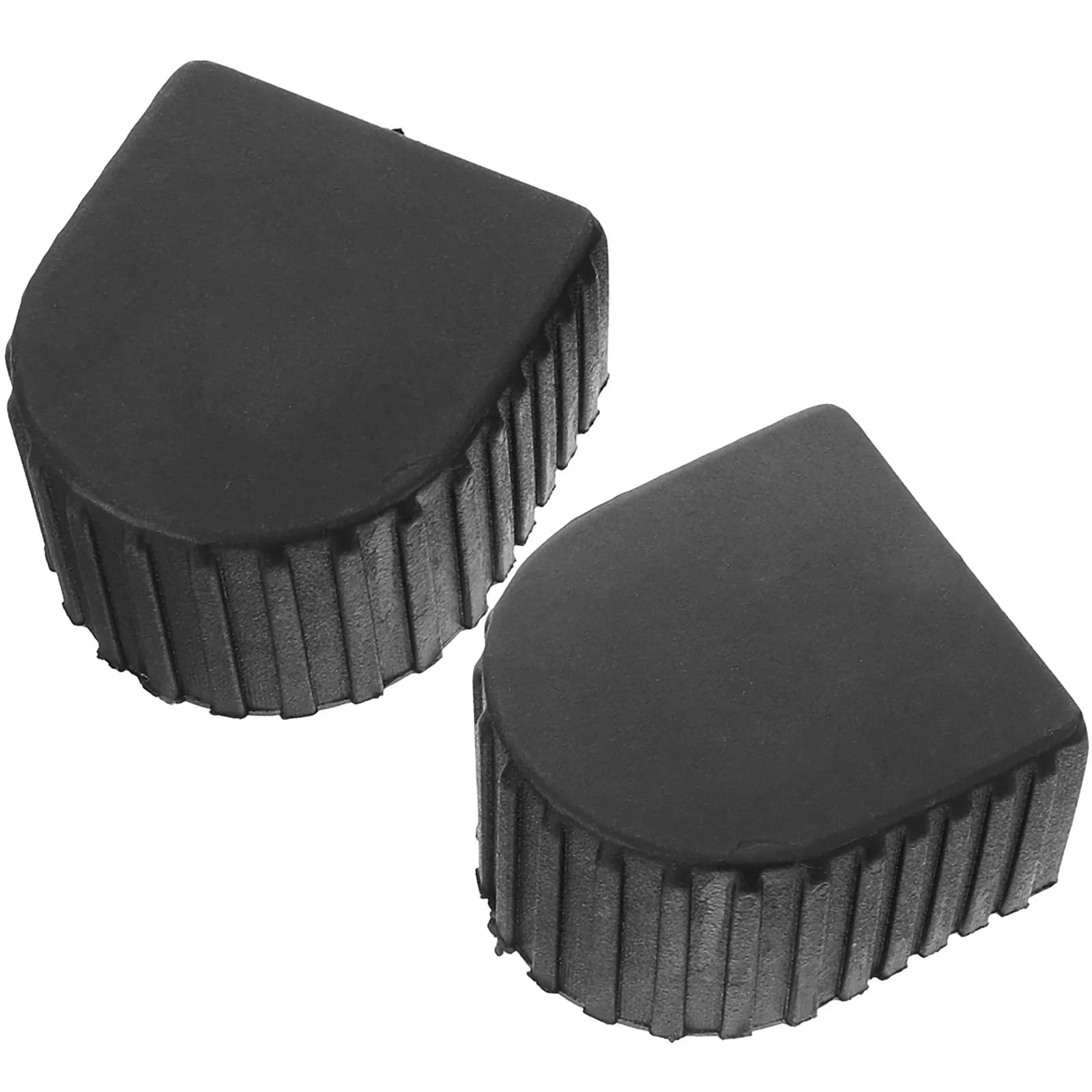 2 Pezzi Tappi Terminali in Plastica per Scale, Design Rinforzato per Scale Telescopiche in Alluminio, Protezioni Stabilizzanti per Scale da Giardino