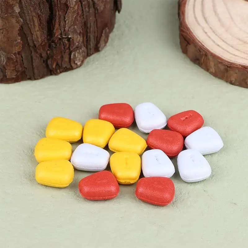 Esche Artificiali Galleggianti a Forma di Mais per Carpe, Boilies Finti a Mais, 1/3 Scatole, Attrezzatura da Pesca a Metodo Feeder, Esca Artificiale, Accessori da Pesca